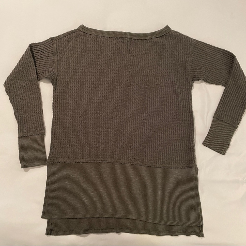 ❌SOLD❌ American Eagle waffle knit tunic top
